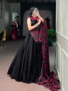 Lnb1736 Monga Silk Real Mirror Work Chaniya Choli